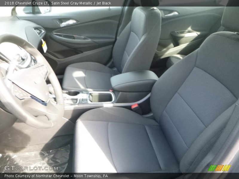Satin Steel Gray Metallic / Jet Black 2018 Chevrolet Cruze LT