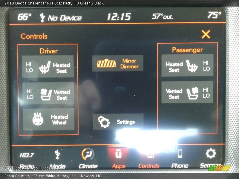 F8 Green / Black 2018 Dodge Challenger R/T Scat Pack