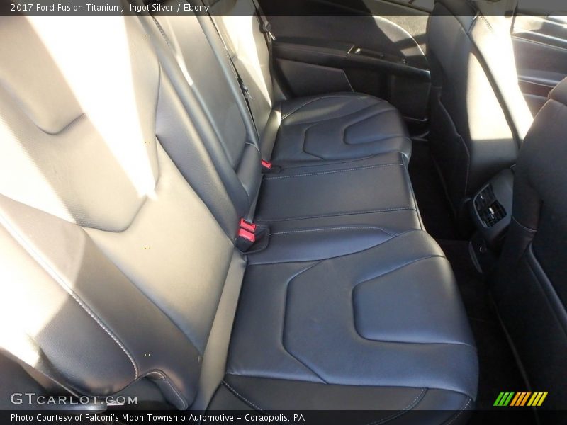 Ingot Silver / Ebony 2017 Ford Fusion Titanium