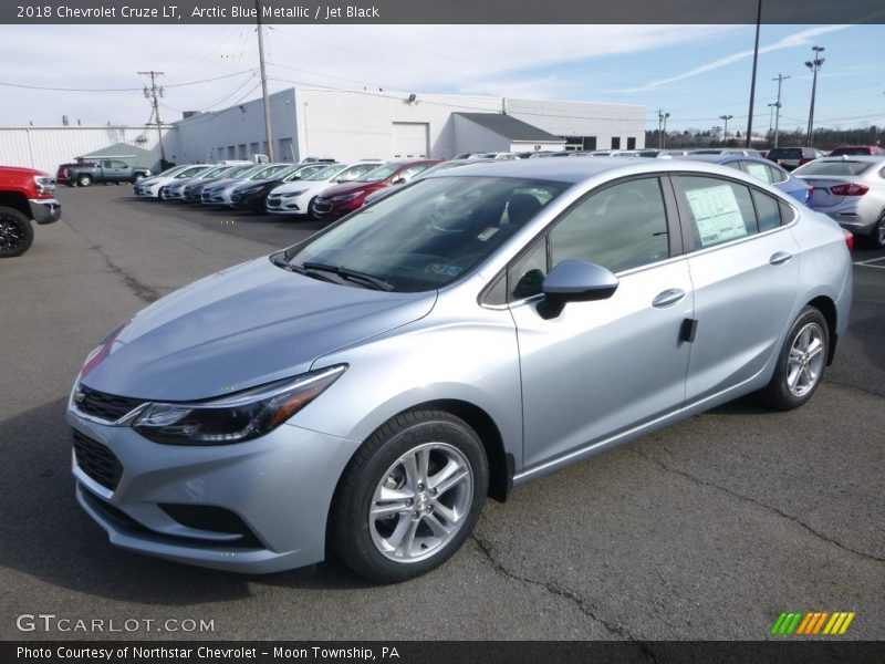 Arctic Blue Metallic / Jet Black 2018 Chevrolet Cruze LT