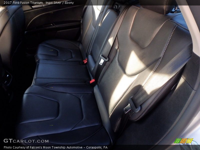 Ingot Silver / Ebony 2017 Ford Fusion Titanium