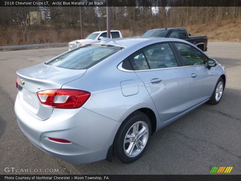 Arctic Blue Metallic / Jet Black 2018 Chevrolet Cruze LT