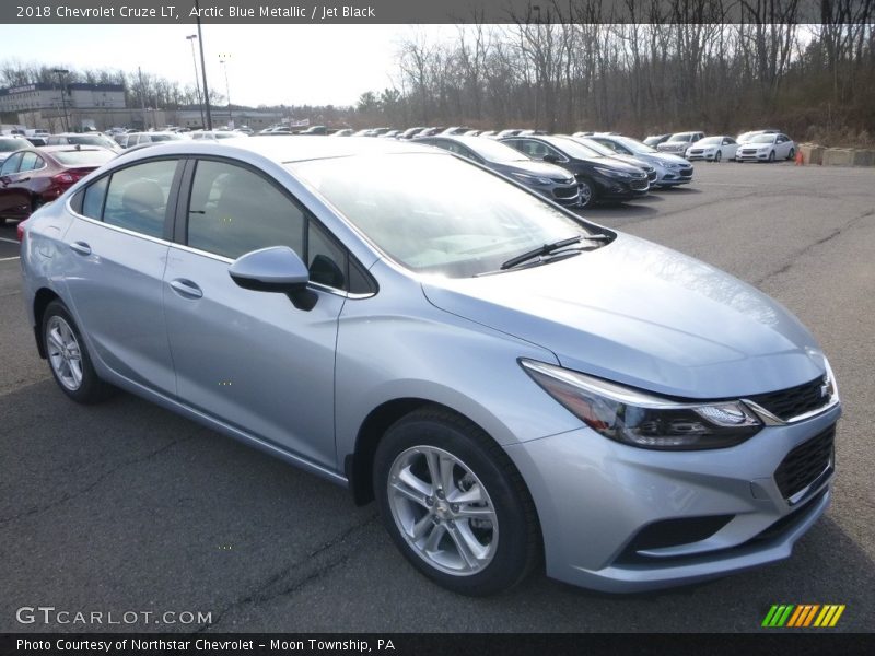 Arctic Blue Metallic / Jet Black 2018 Chevrolet Cruze LT