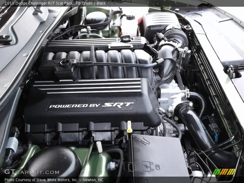 F8 Green / Black 2018 Dodge Challenger R/T Scat Pack