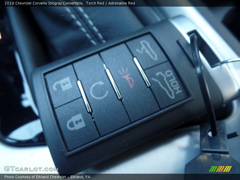 Torch Red / Adrenaline Red 2019 Chevrolet Corvette Stingray Convertible