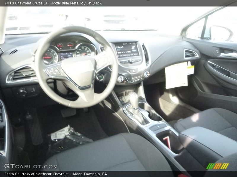 Arctic Blue Metallic / Jet Black 2018 Chevrolet Cruze LT