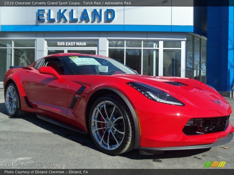 Torch Red / Adrenaline Red 2019 Chevrolet Corvette Grand Sport Coupe
