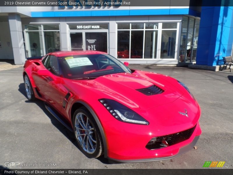 Torch Red / Adrenaline Red 2019 Chevrolet Corvette Grand Sport Coupe