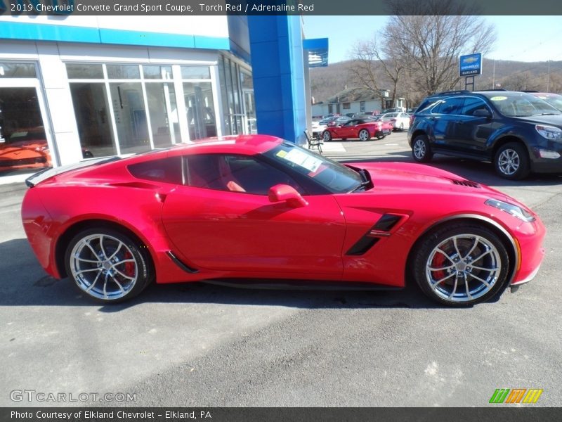 Torch Red / Adrenaline Red 2019 Chevrolet Corvette Grand Sport Coupe