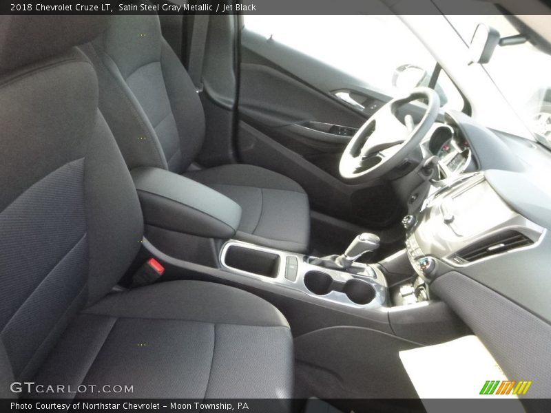 Satin Steel Gray Metallic / Jet Black 2018 Chevrolet Cruze LT