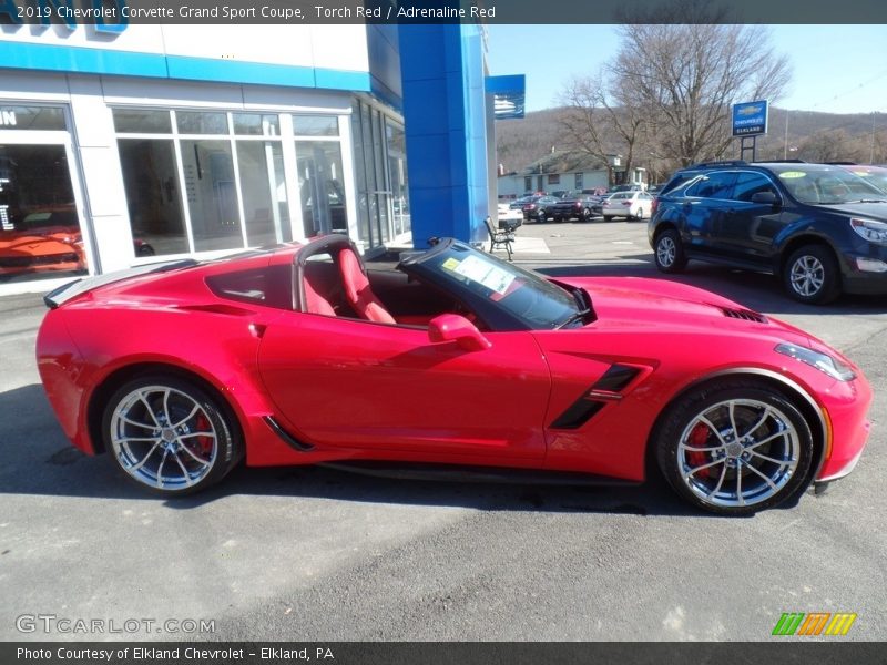 Torch Red / Adrenaline Red 2019 Chevrolet Corvette Grand Sport Coupe