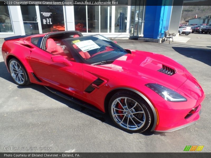 Torch Red / Adrenaline Red 2019 Chevrolet Corvette Grand Sport Coupe