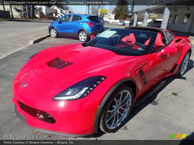 Torch Red / Adrenaline Red 2019 Chevrolet Corvette Grand Sport Coupe