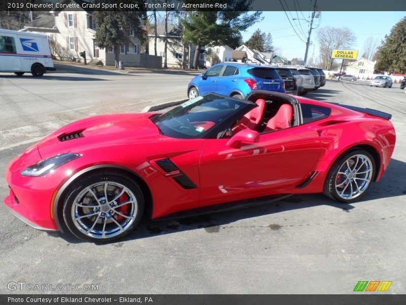 Torch Red / Adrenaline Red 2019 Chevrolet Corvette Grand Sport Coupe