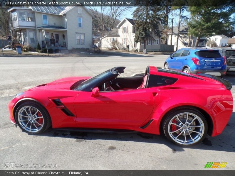 Torch Red / Adrenaline Red 2019 Chevrolet Corvette Grand Sport Coupe