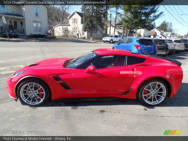 Torch Red / Adrenaline Red 2019 Chevrolet Corvette Grand Sport Coupe
