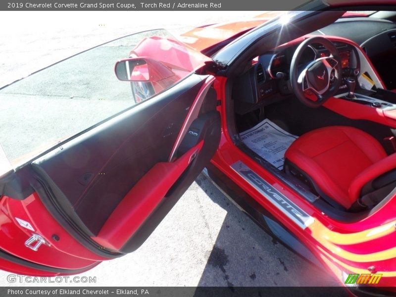 Torch Red / Adrenaline Red 2019 Chevrolet Corvette Grand Sport Coupe
