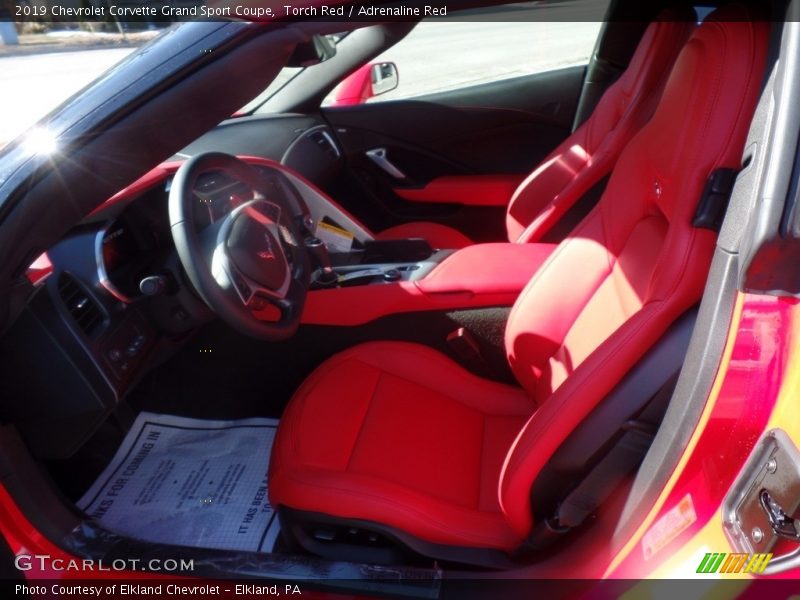Torch Red / Adrenaline Red 2019 Chevrolet Corvette Grand Sport Coupe