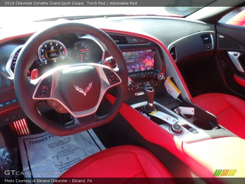 Torch Red / Adrenaline Red 2019 Chevrolet Corvette Grand Sport Coupe