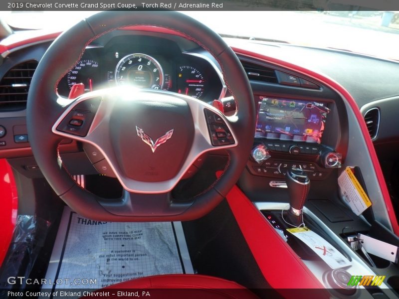 Torch Red / Adrenaline Red 2019 Chevrolet Corvette Grand Sport Coupe