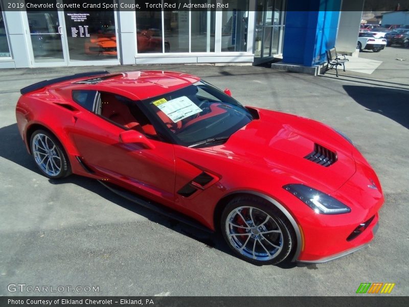 Torch Red / Adrenaline Red 2019 Chevrolet Corvette Grand Sport Coupe