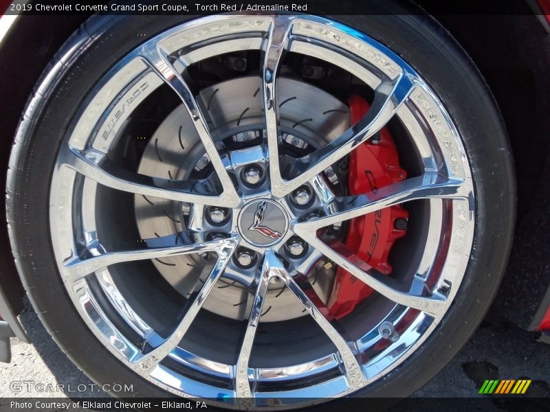  2019 Corvette Grand Sport Coupe Wheel