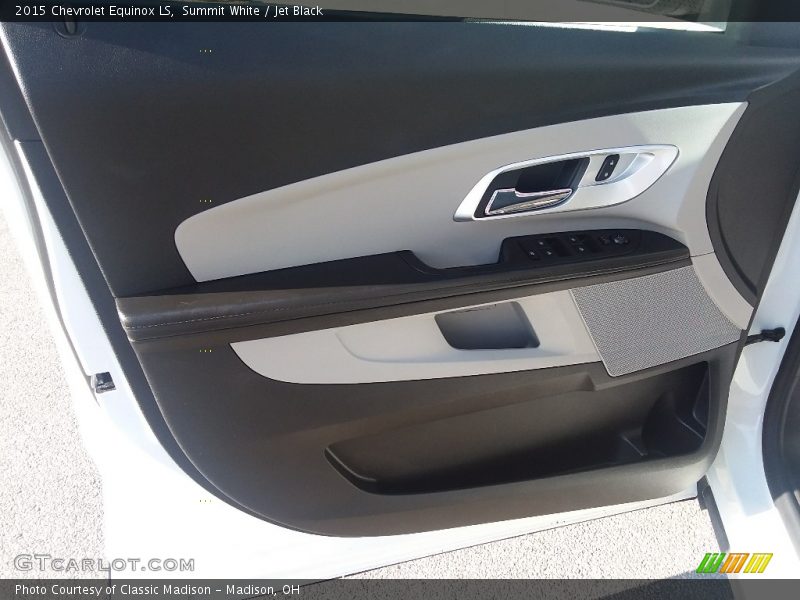 Summit White / Jet Black 2015 Chevrolet Equinox LS