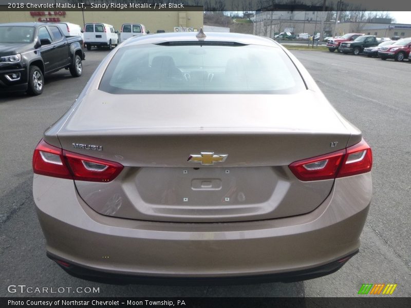 Sandy Ridge Metallic / Jet Black 2018 Chevrolet Malibu LT