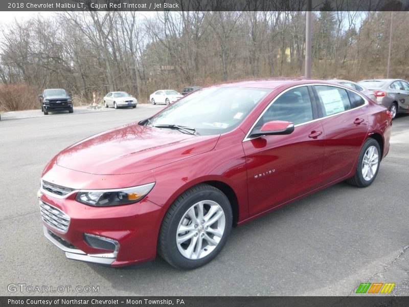 Cajun Red Tintcoat / Jet Black 2018 Chevrolet Malibu LT
