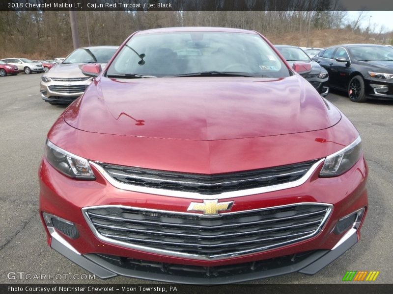 Cajun Red Tintcoat / Jet Black 2018 Chevrolet Malibu LT