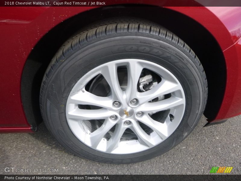Cajun Red Tintcoat / Jet Black 2018 Chevrolet Malibu LT