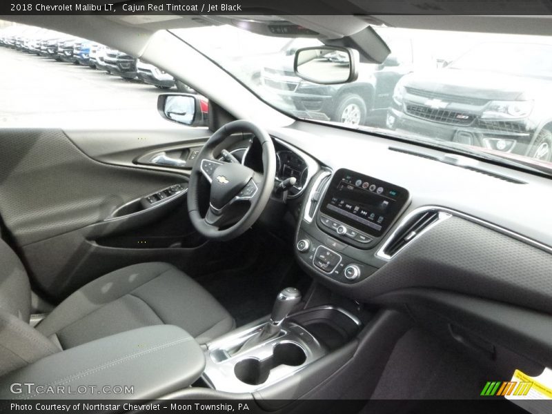 Cajun Red Tintcoat / Jet Black 2018 Chevrolet Malibu LT
