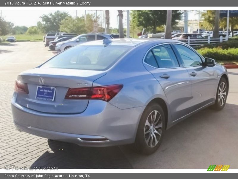 Slate Silver Metallic / Ebony 2015 Acura TLX 2.4