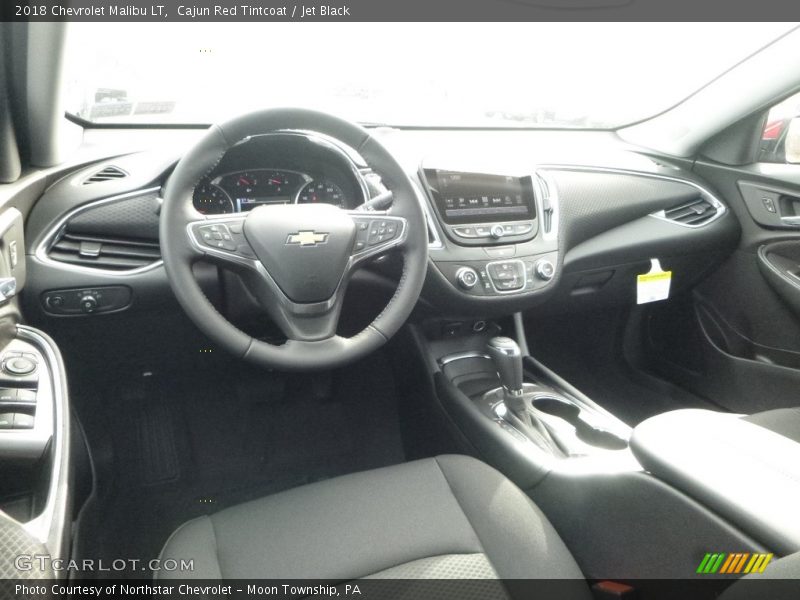 Cajun Red Tintcoat / Jet Black 2018 Chevrolet Malibu LT