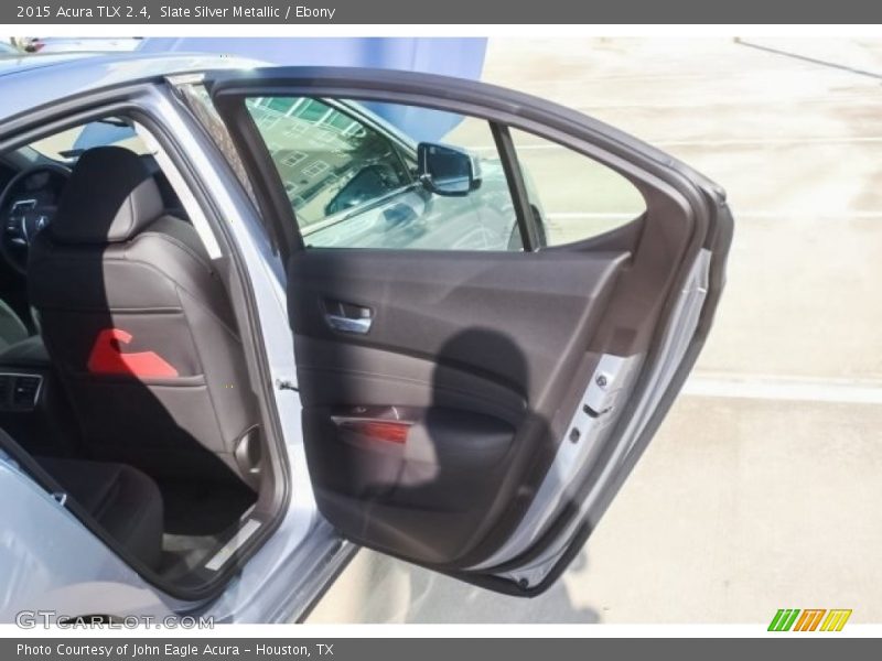 Slate Silver Metallic / Ebony 2015 Acura TLX 2.4
