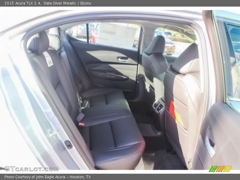 Slate Silver Metallic / Ebony 2015 Acura TLX 2.4