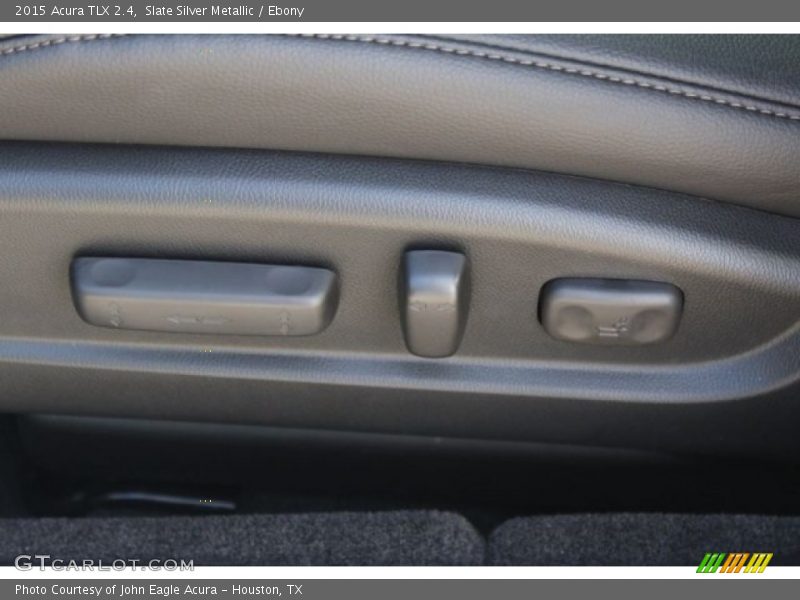 Slate Silver Metallic / Ebony 2015 Acura TLX 2.4