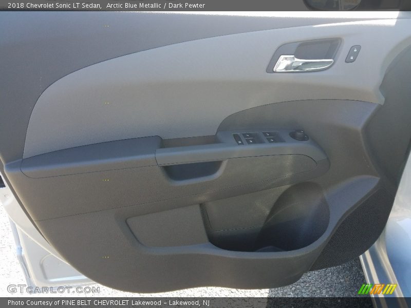 Arctic Blue Metallic / Dark Pewter 2018 Chevrolet Sonic LT Sedan