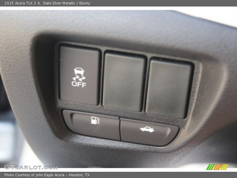 Slate Silver Metallic / Ebony 2015 Acura TLX 2.4