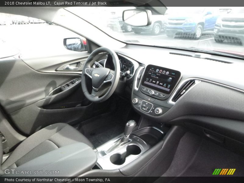 Cajun Red Tintcoat / Jet Black 2018 Chevrolet Malibu LT