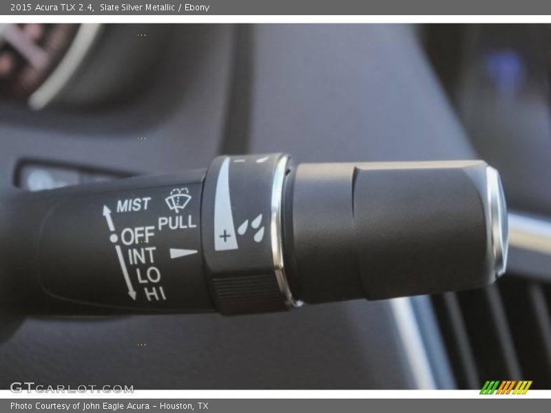 Slate Silver Metallic / Ebony 2015 Acura TLX 2.4