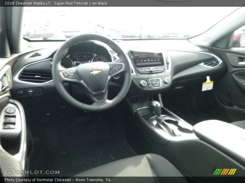 Cajun Red Tintcoat / Jet Black 2018 Chevrolet Malibu LT