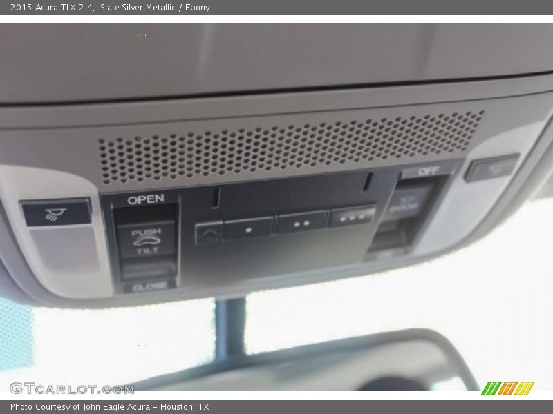 Slate Silver Metallic / Ebony 2015 Acura TLX 2.4