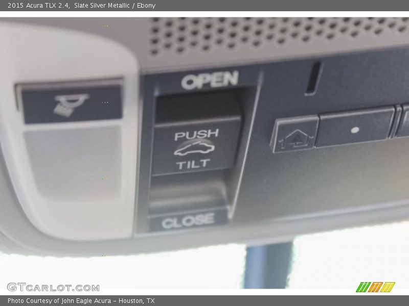 Slate Silver Metallic / Ebony 2015 Acura TLX 2.4