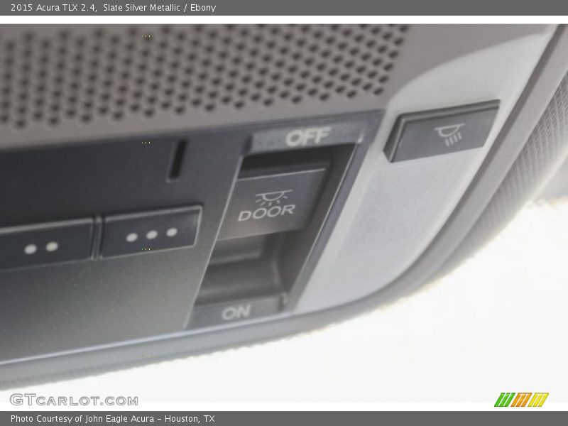 Slate Silver Metallic / Ebony 2015 Acura TLX 2.4