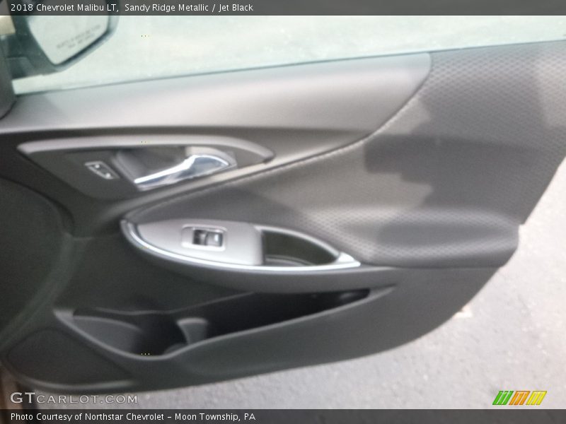 Sandy Ridge Metallic / Jet Black 2018 Chevrolet Malibu LT