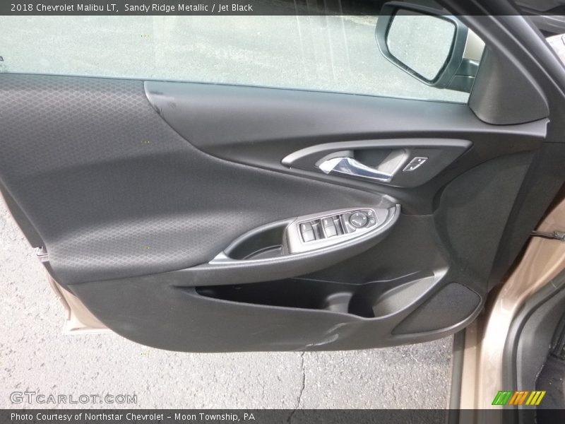 Sandy Ridge Metallic / Jet Black 2018 Chevrolet Malibu LT