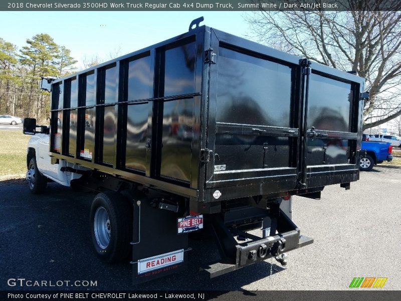 Summit White / Dark Ash/Jet Black 2018 Chevrolet Silverado 3500HD Work Truck Regular Cab 4x4 Dump Truck