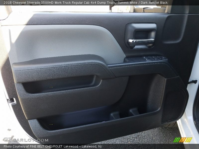 Summit White / Dark Ash/Jet Black 2018 Chevrolet Silverado 3500HD Work Truck Regular Cab 4x4 Dump Truck