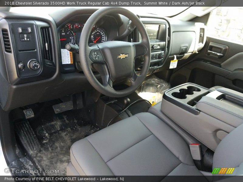 Summit White / Dark Ash/Jet Black 2018 Chevrolet Silverado 3500HD Work Truck Regular Cab 4x4 Dump Truck